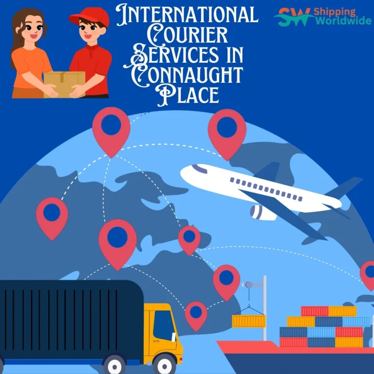 International courier service Connaught Place