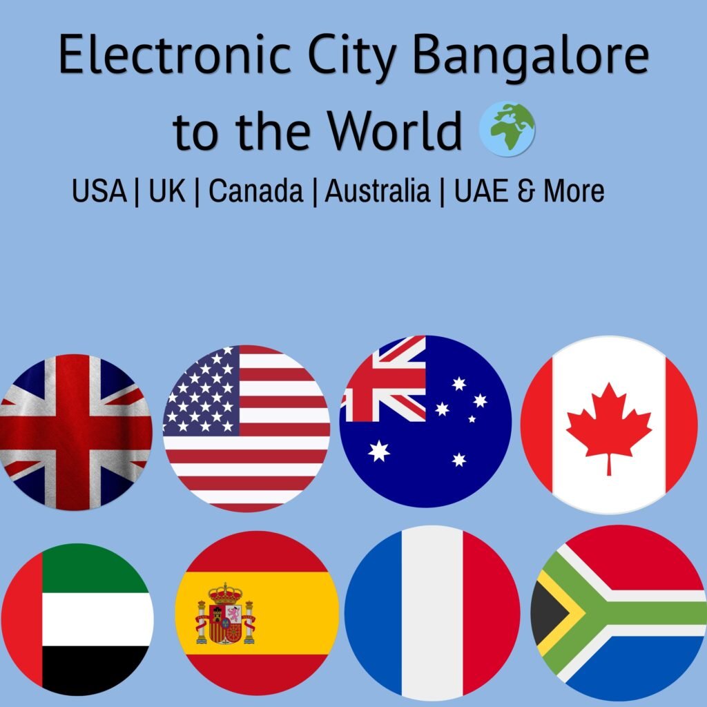 Courier service in Electronic City
