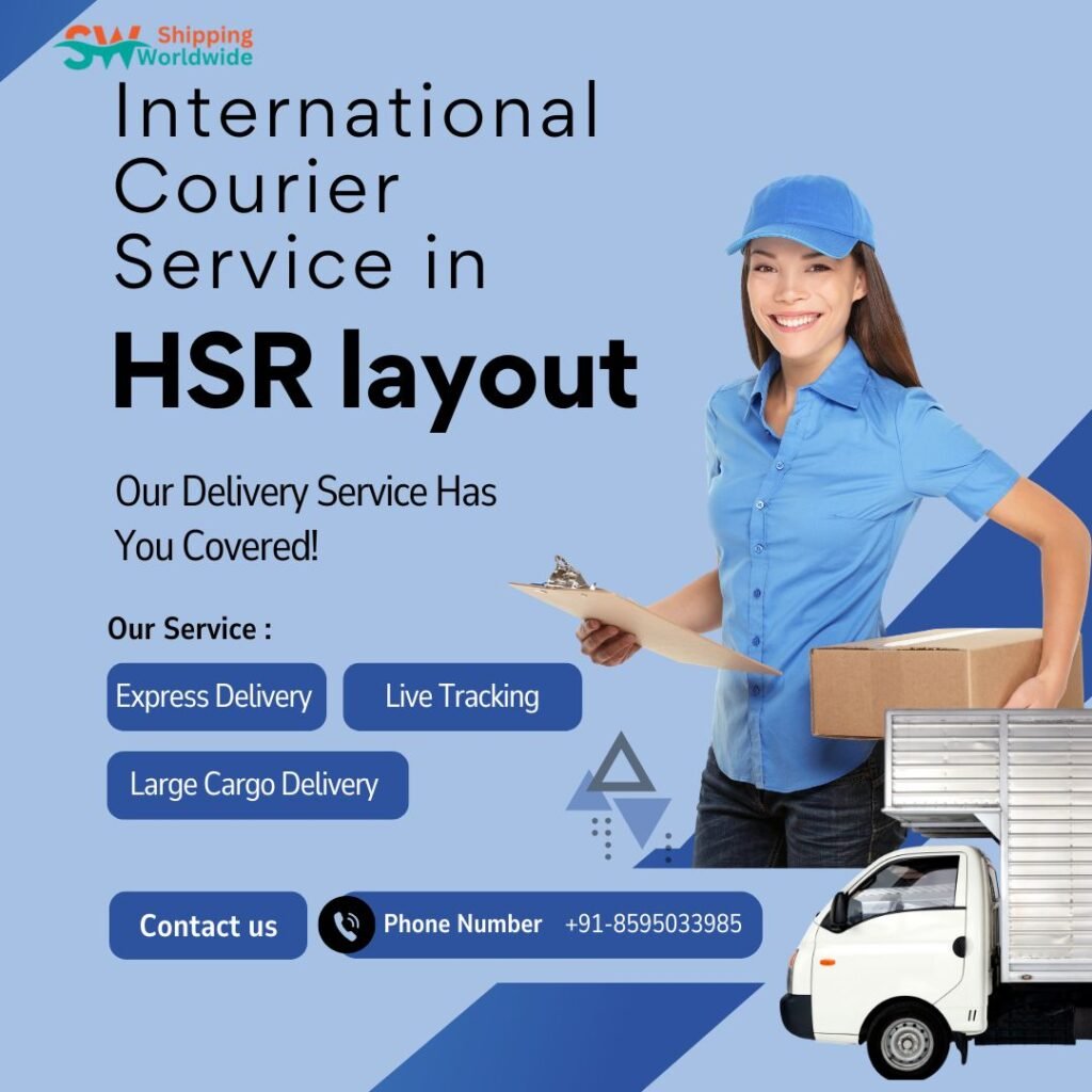 International courier service in HSR Layout