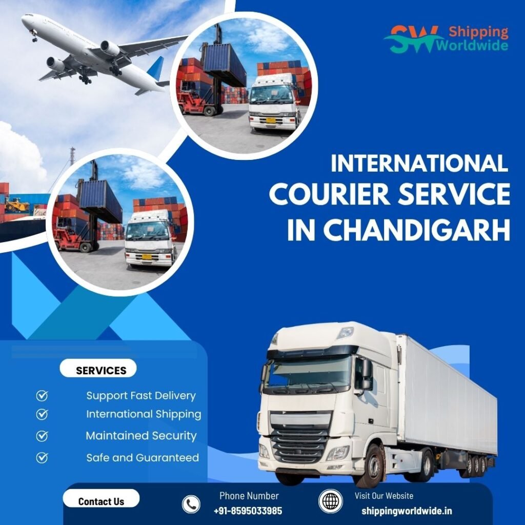 International courier service in Chandigarh