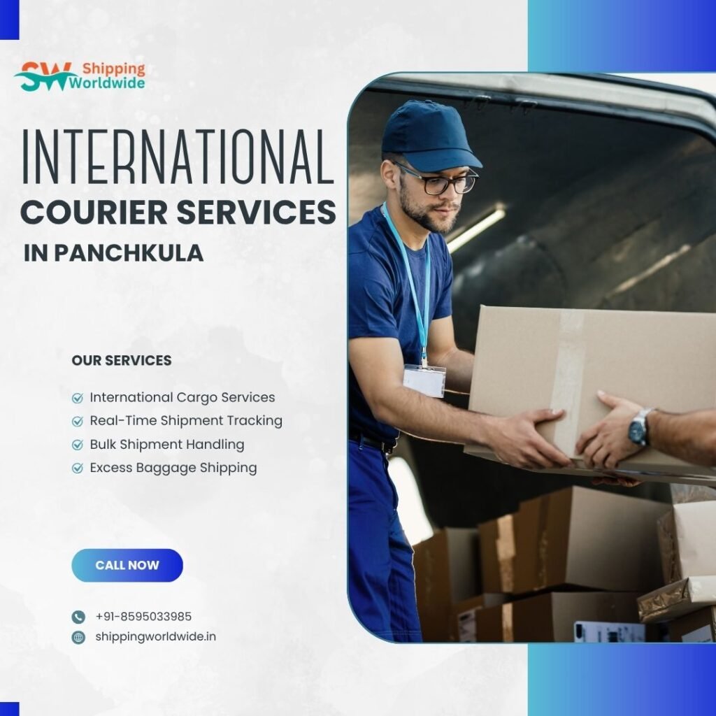 International courier service in Panchkula