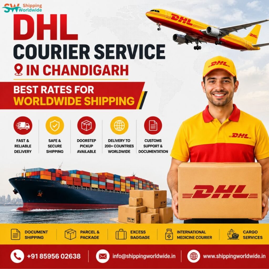 DHL courier service in Chandigarh